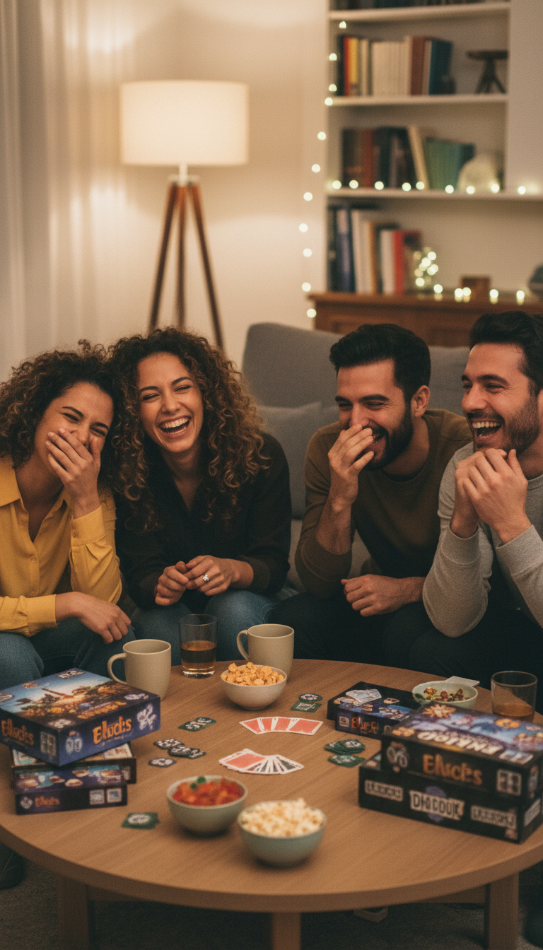Noite Divertida de Jogos