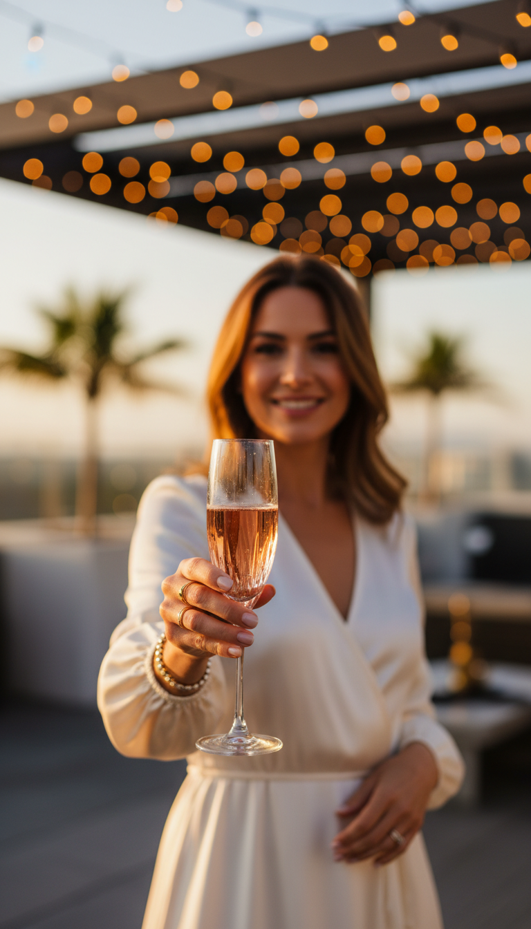 O Brinde Elegante à Vida