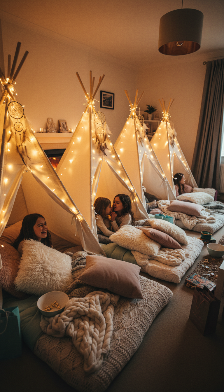 Acampamento Estelar no Bosque