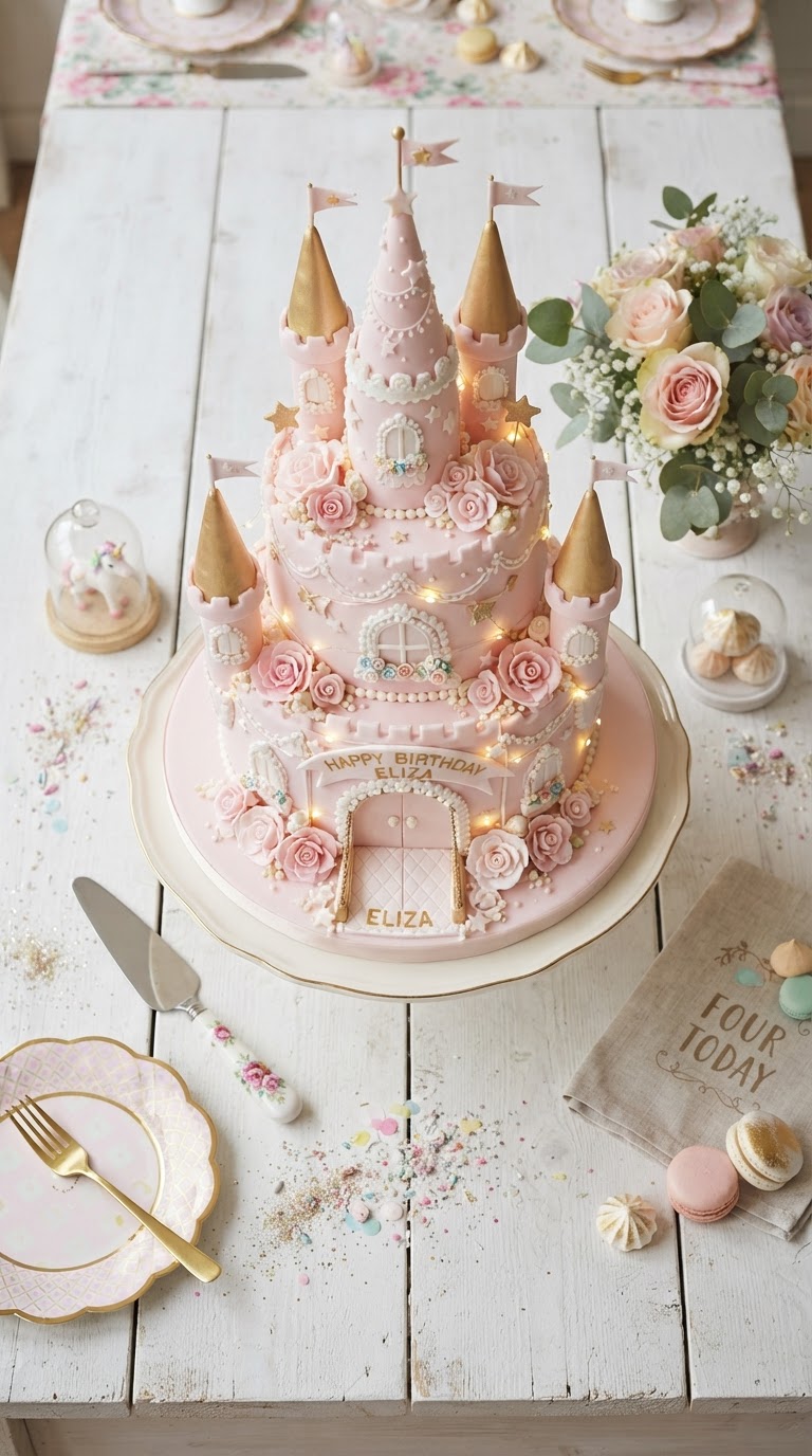 Bolo de Castelo de Princesa