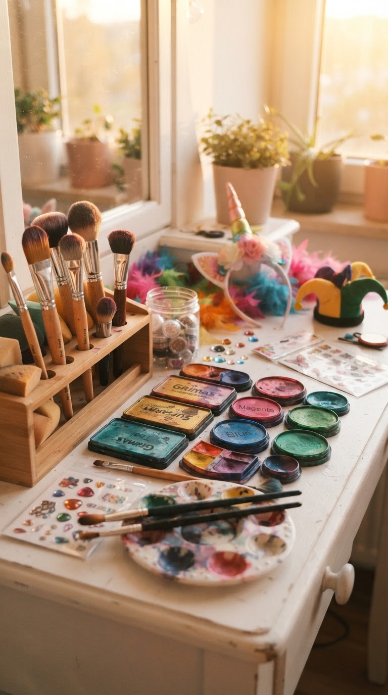 6. Pintura Facial e Camarim Divertido
