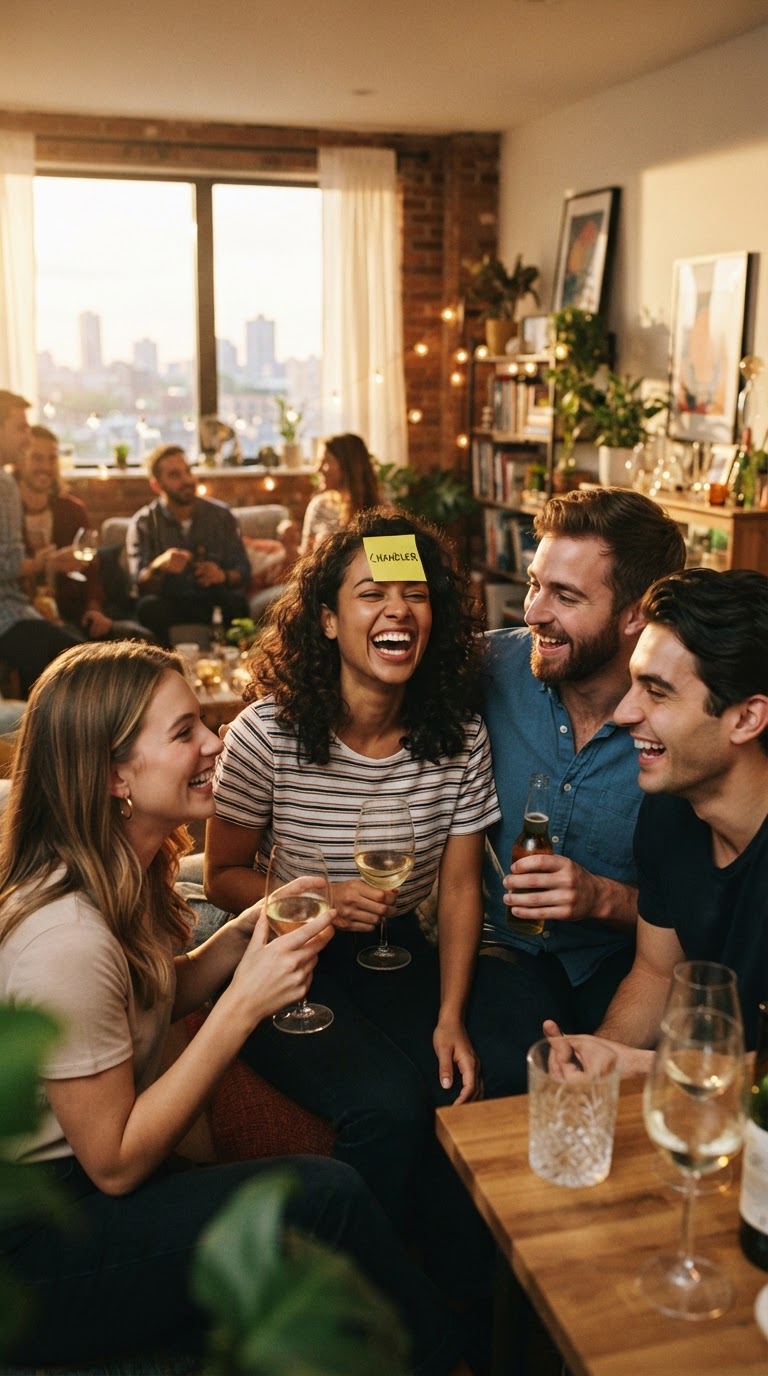 2. Quem Sou Eu? (Versão Celebridades ou Amigos)