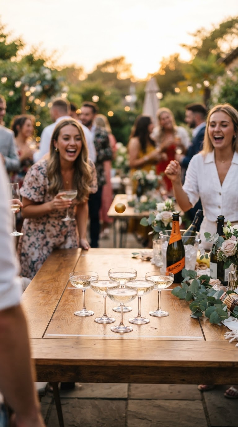 5. Beer Pong Gigante ou Prosecco Pong