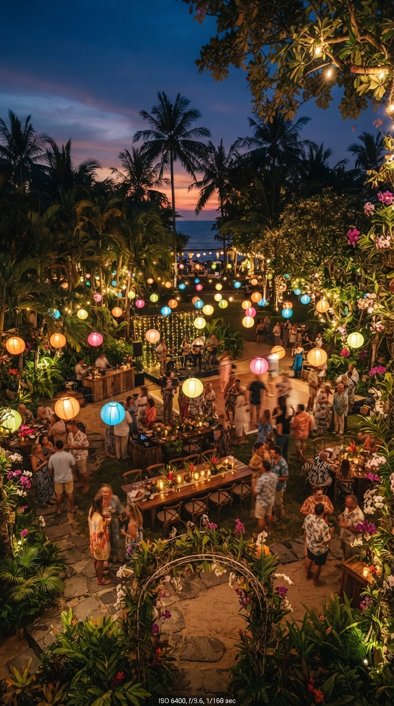 10. Iluminação Mágica com Lanternas de Papel