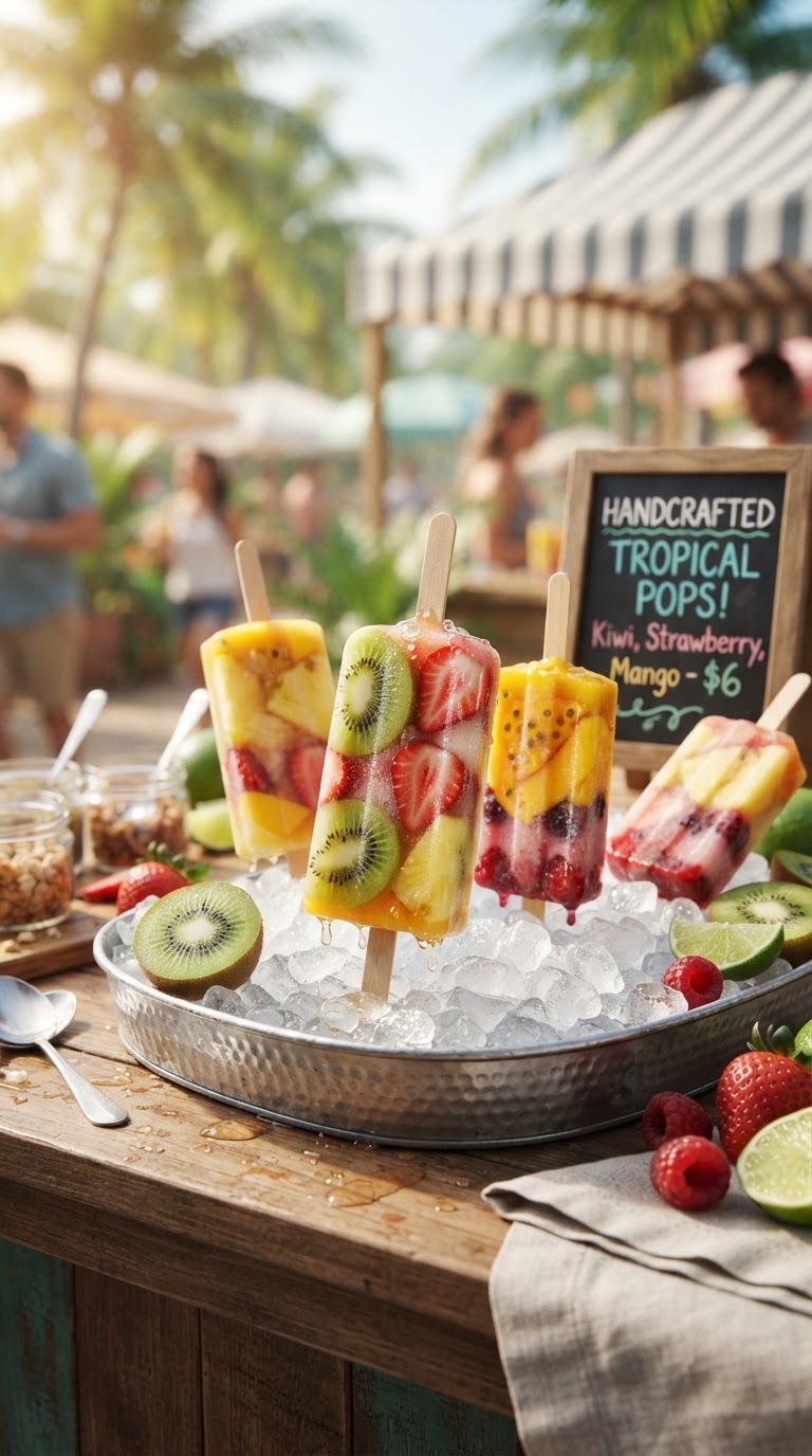 12. Estação de Picolés Gourmet e Raspadinhas