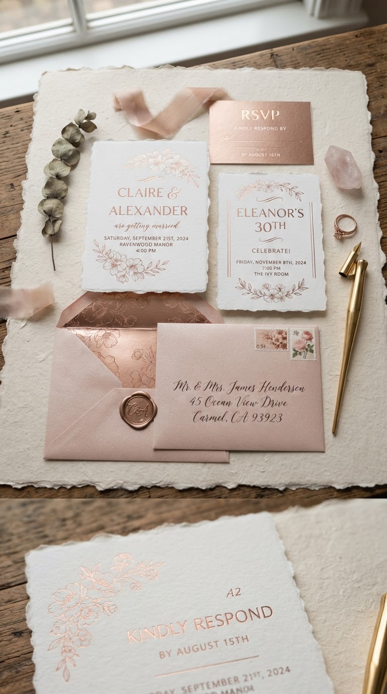 14 ideias de festa rose gold para aniversário