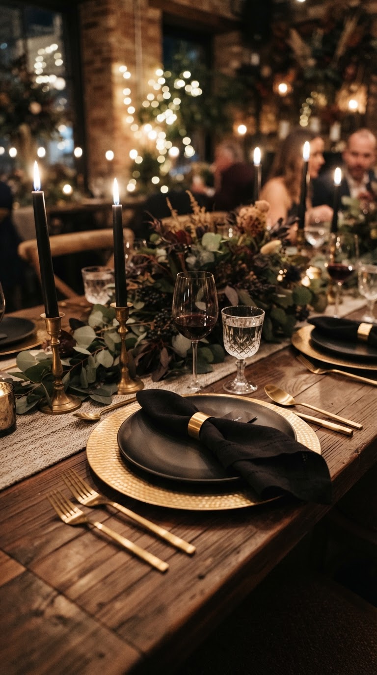 6. Mesa Posta Minimalista e Elegante