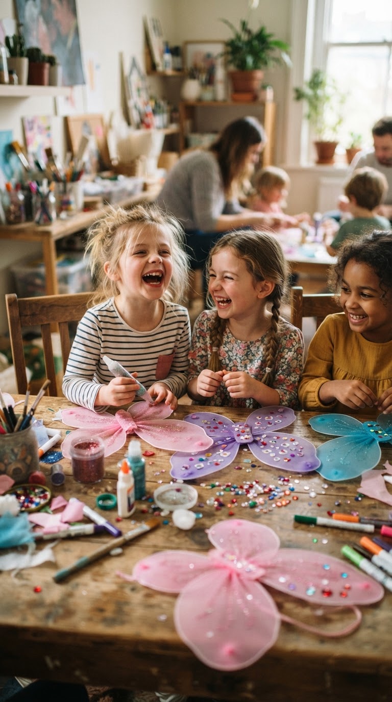 Oficina Infantil de Customização de Asas