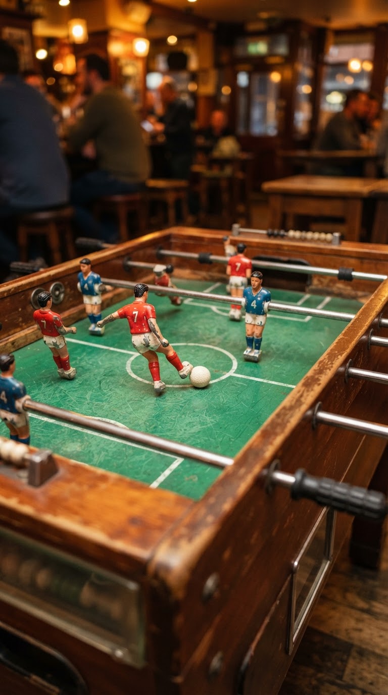 Mesa de Pebolim e Futebol de Botão