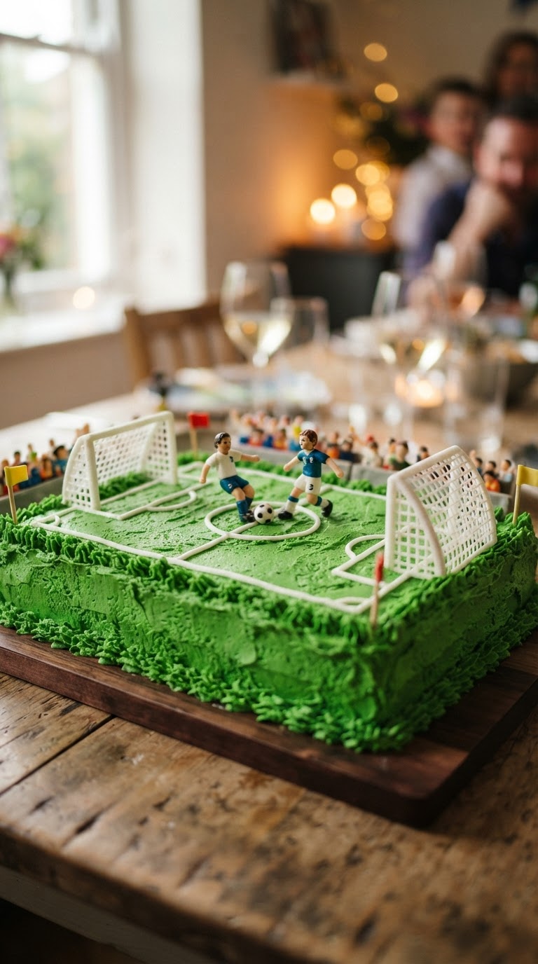 Bolo de Aniversário Gramado 3D