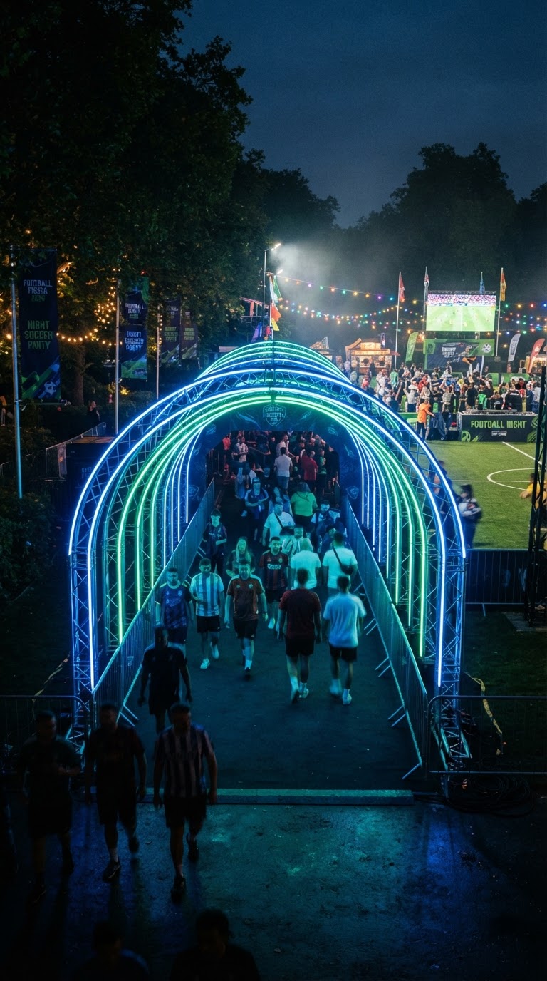 Entrada com Túnel de Jogadores