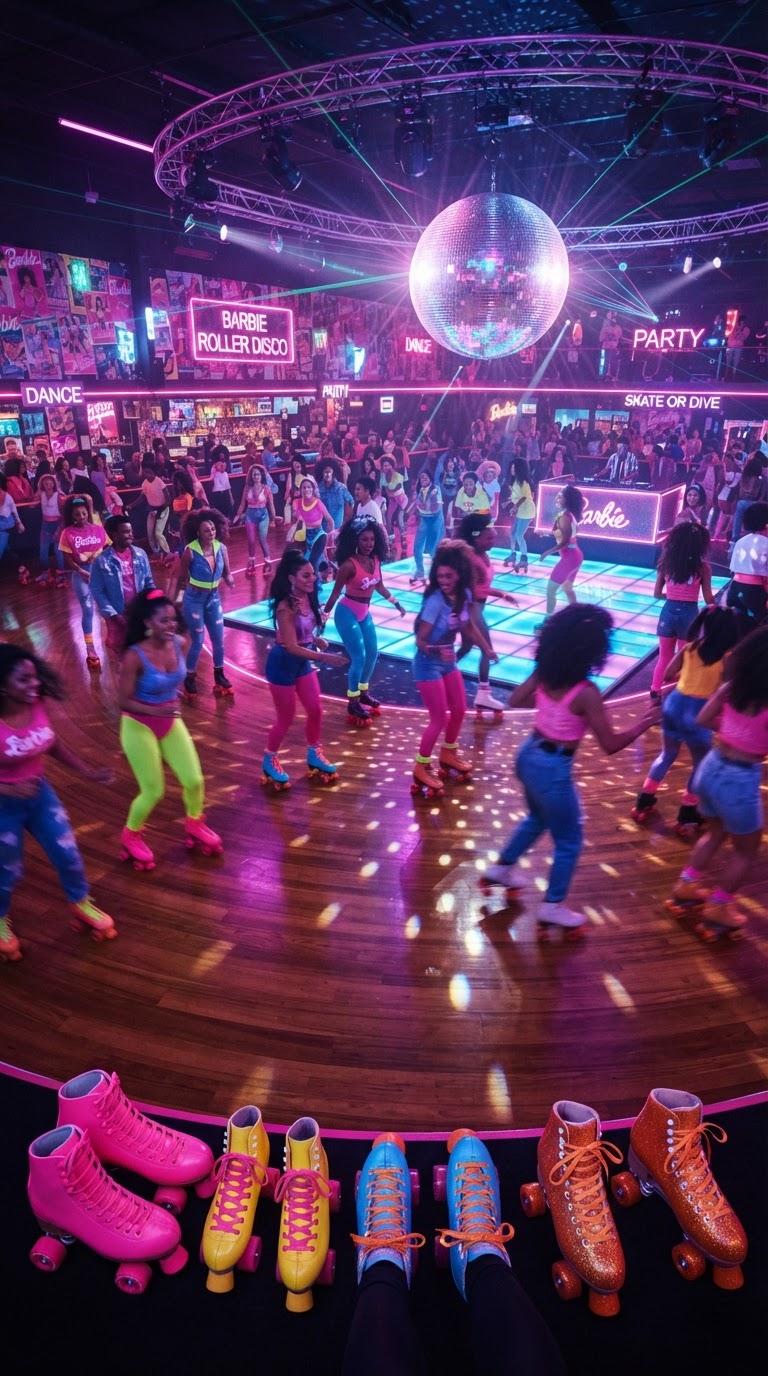 5. Pista de Patinação Glam Retro