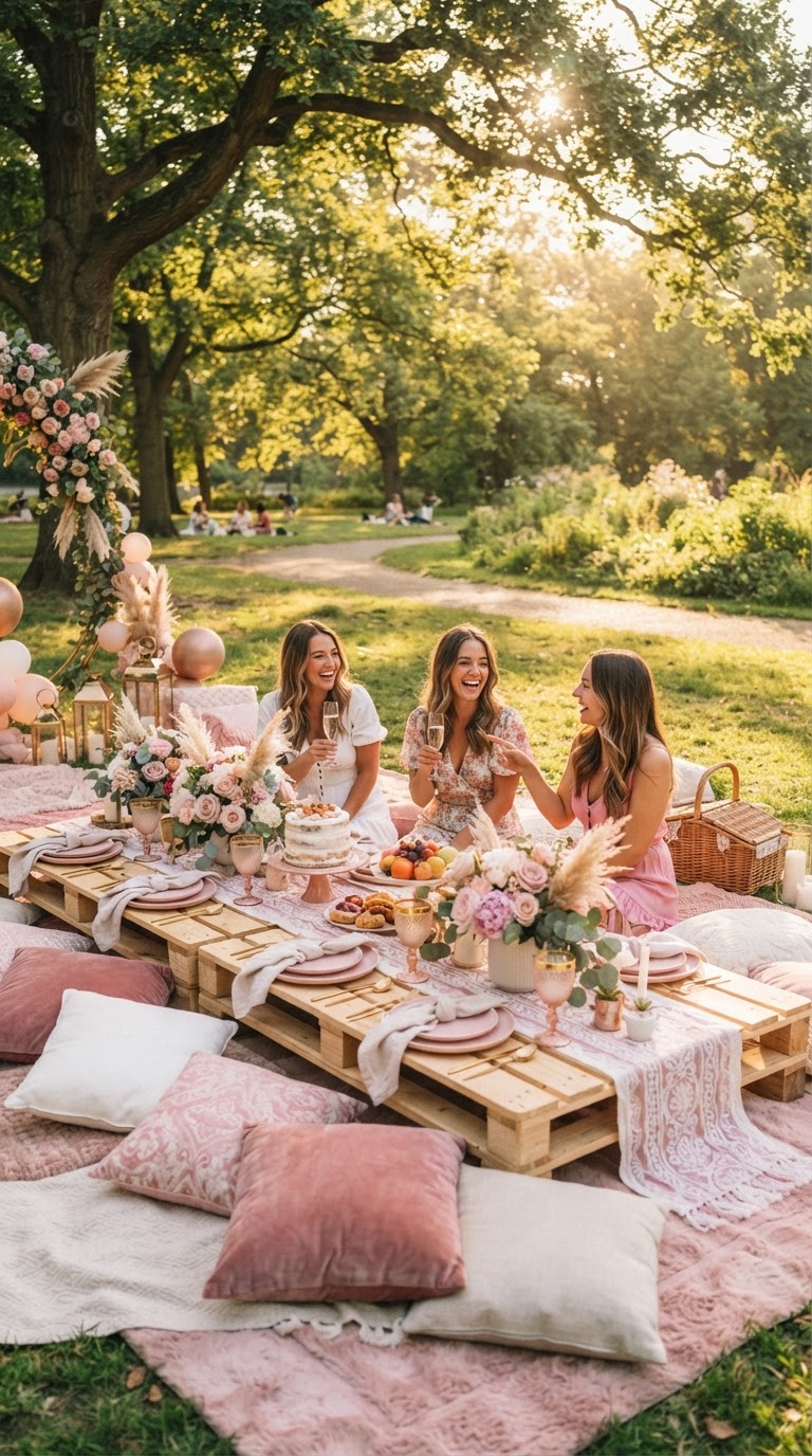 7. Piquenique Glam no Jardim