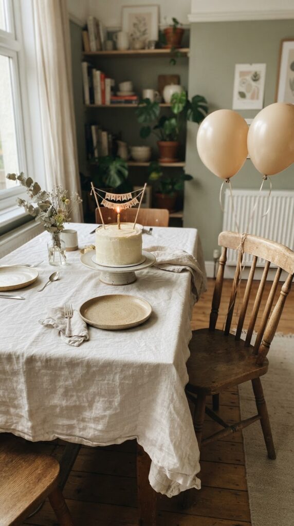 14 ideias de decoração minimalista para aniversário
