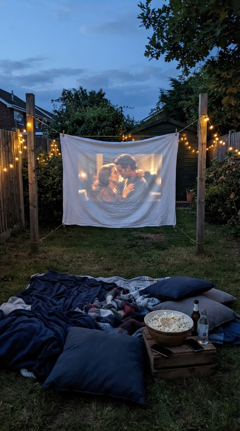 Cinema Privado no Quintal