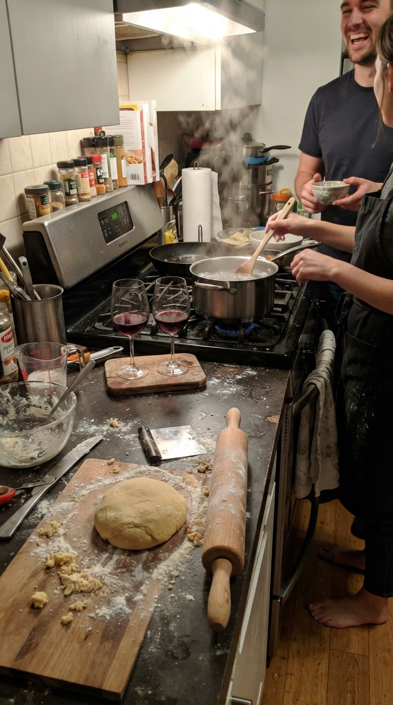 Jantar de Chef a Quatro Mãos