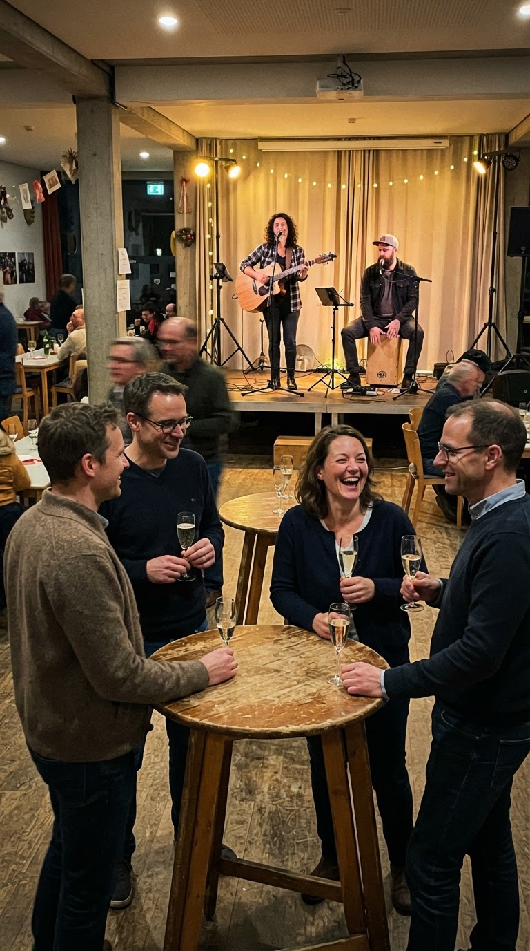 Jantar Dançante com Banda ao Vivo