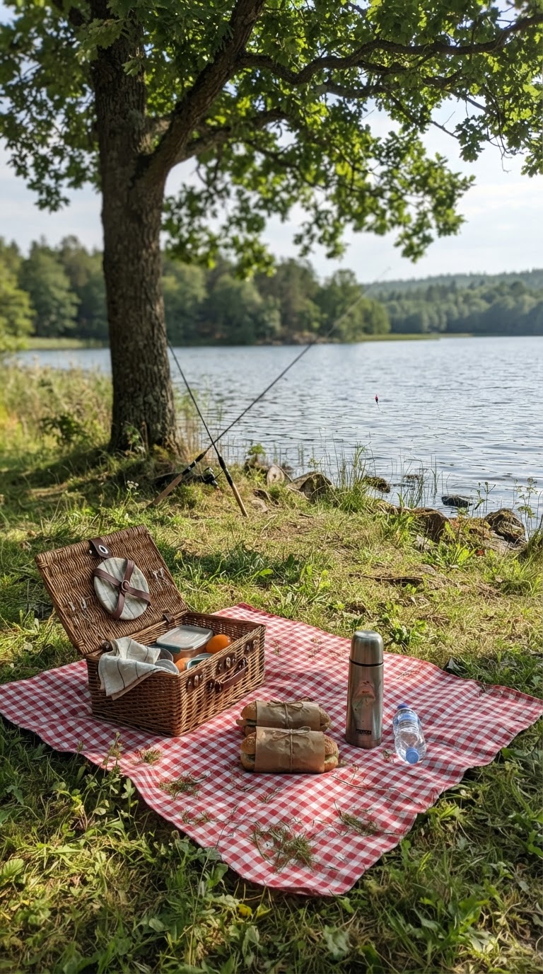 6. Dia de Pesca e Piquenique no Lago