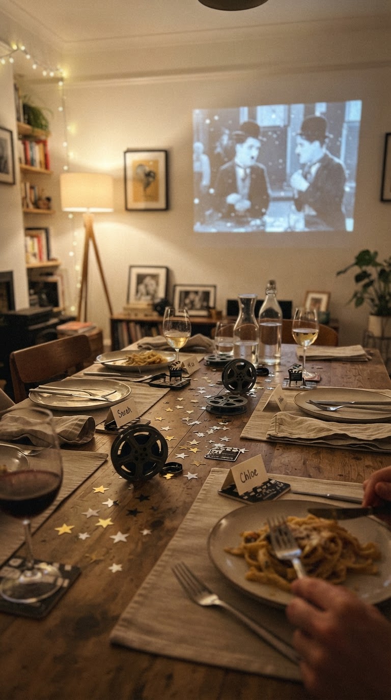 Jantar Temático de Cinema ou Série