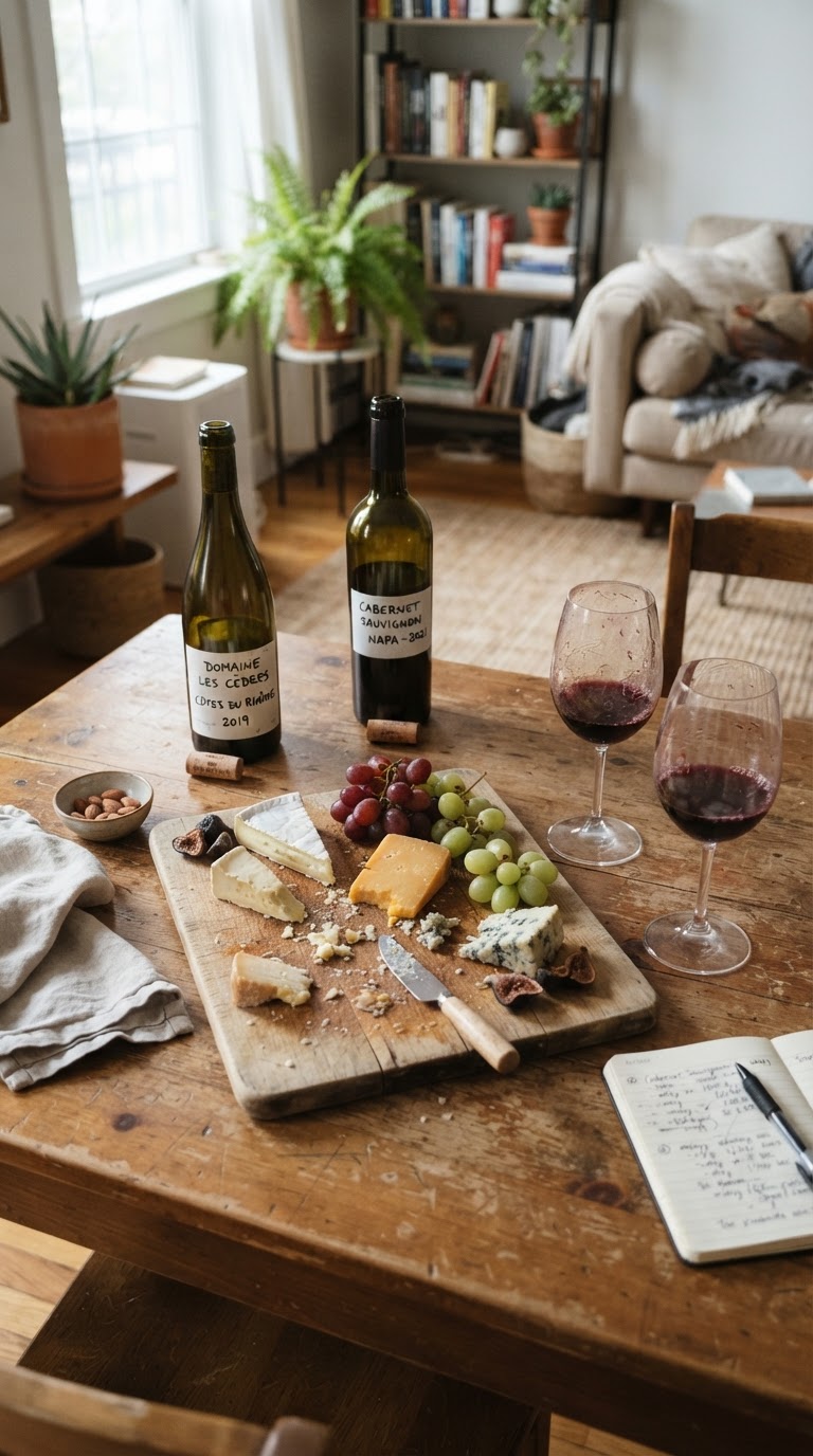 2. Experiência de Degustação de Vinhos e Queijos