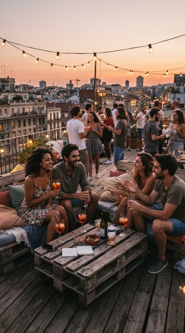 3. Sunset Party: Celebração ao Pôr do Sol