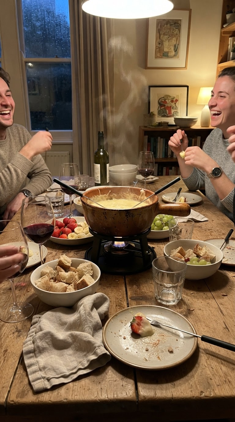 Noite do Fondue e Conversa