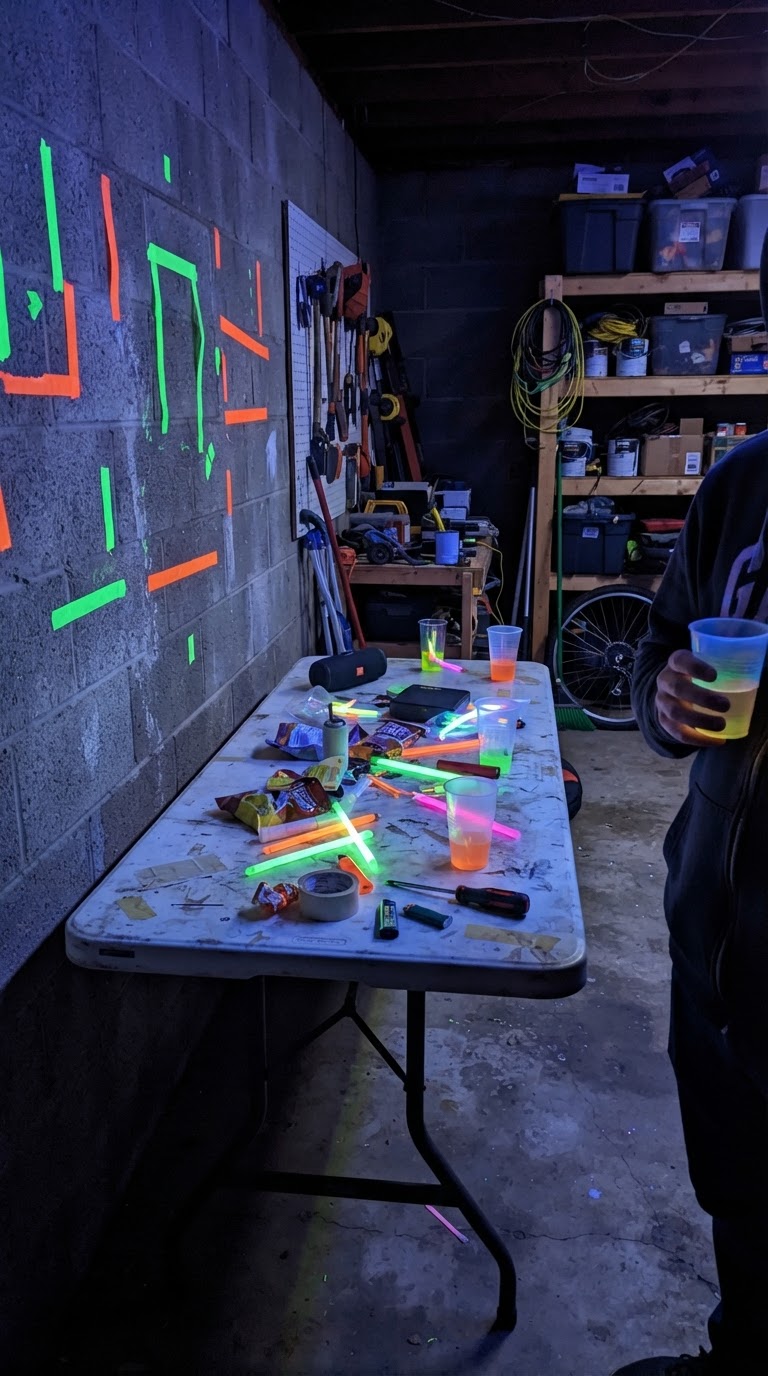 5. Festa Neon na Garagem