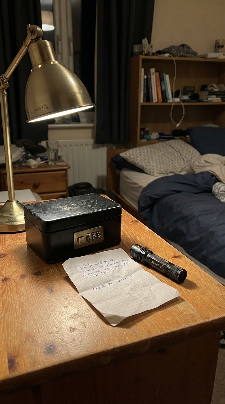 8. Escape Room Caseiro e Misterioso