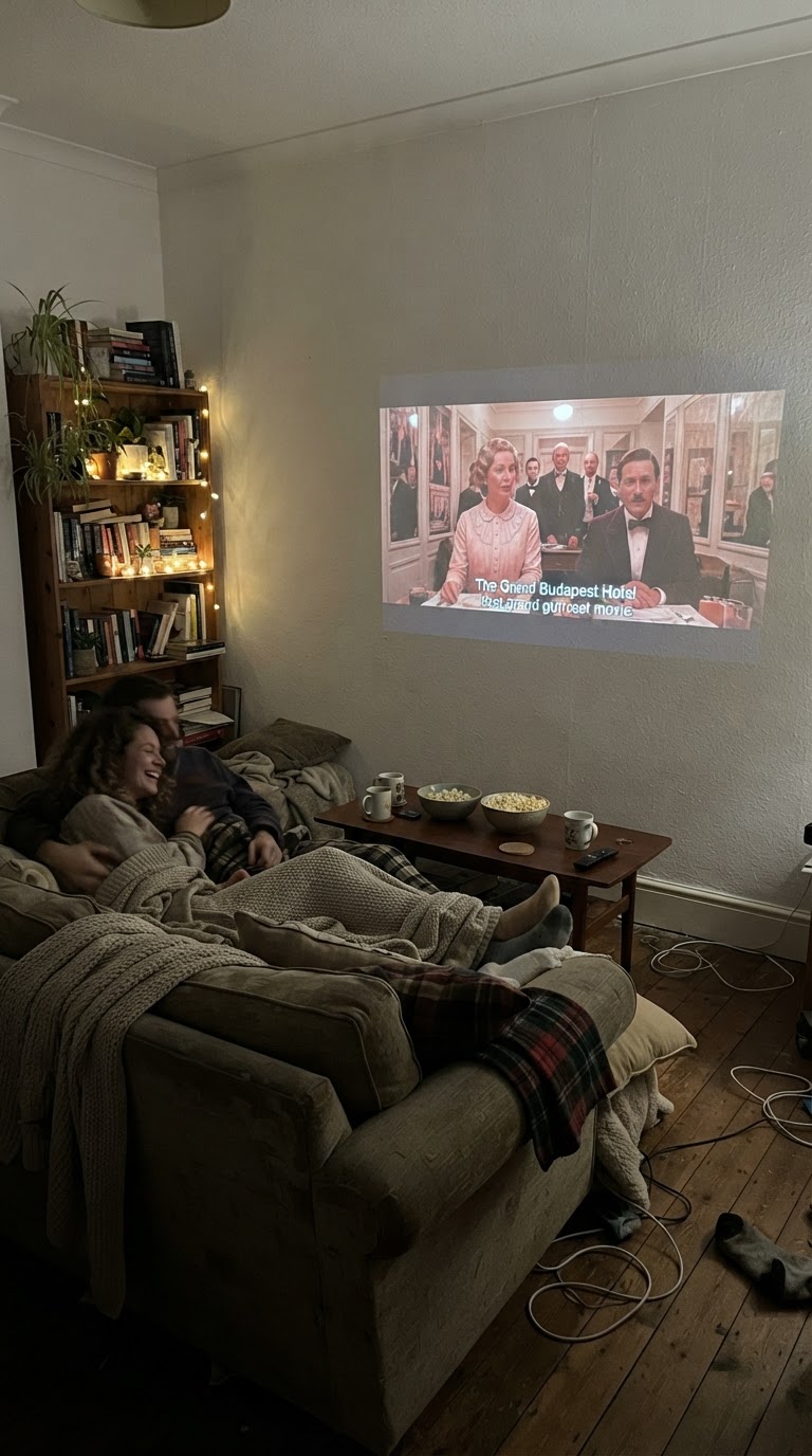 5. Noite de Cinema e Pipoca Gourmet