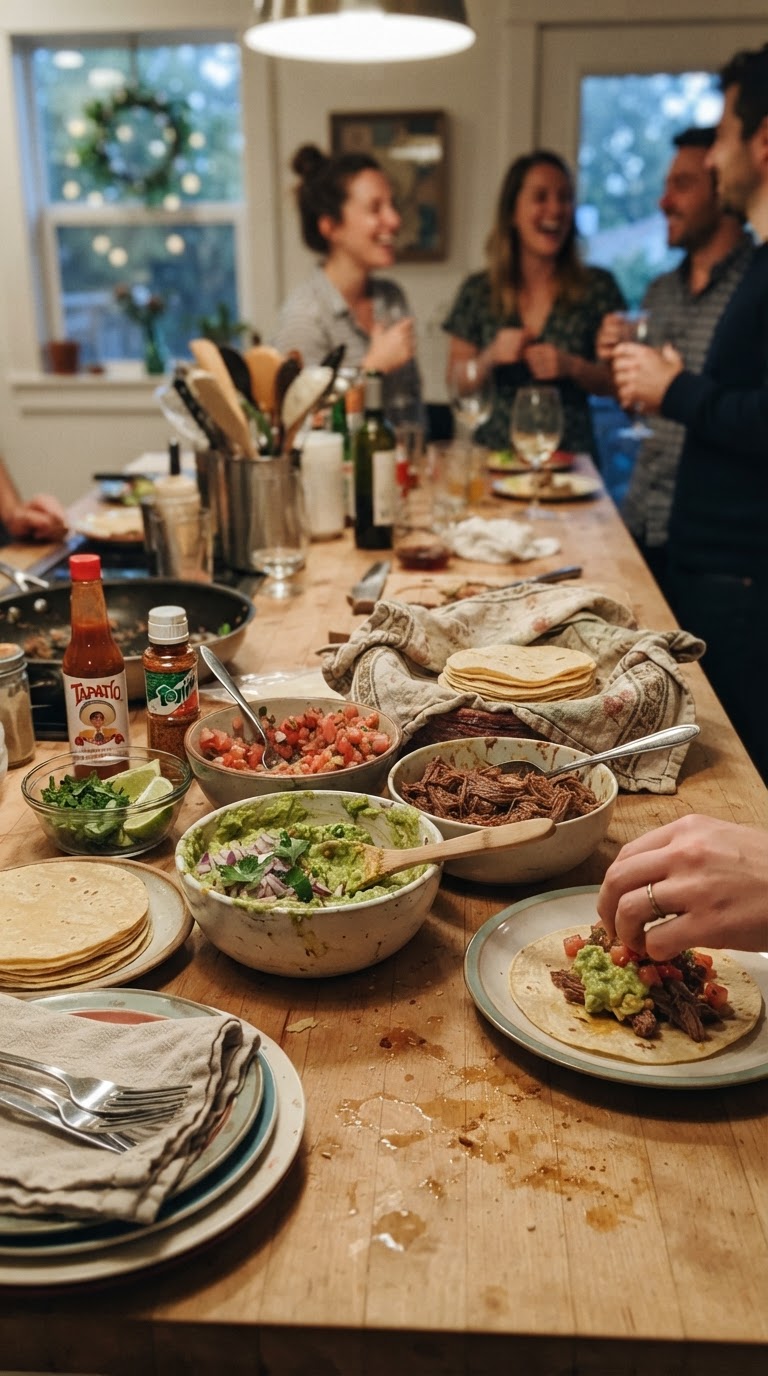13. Noite do Taco e Comida Mexicana