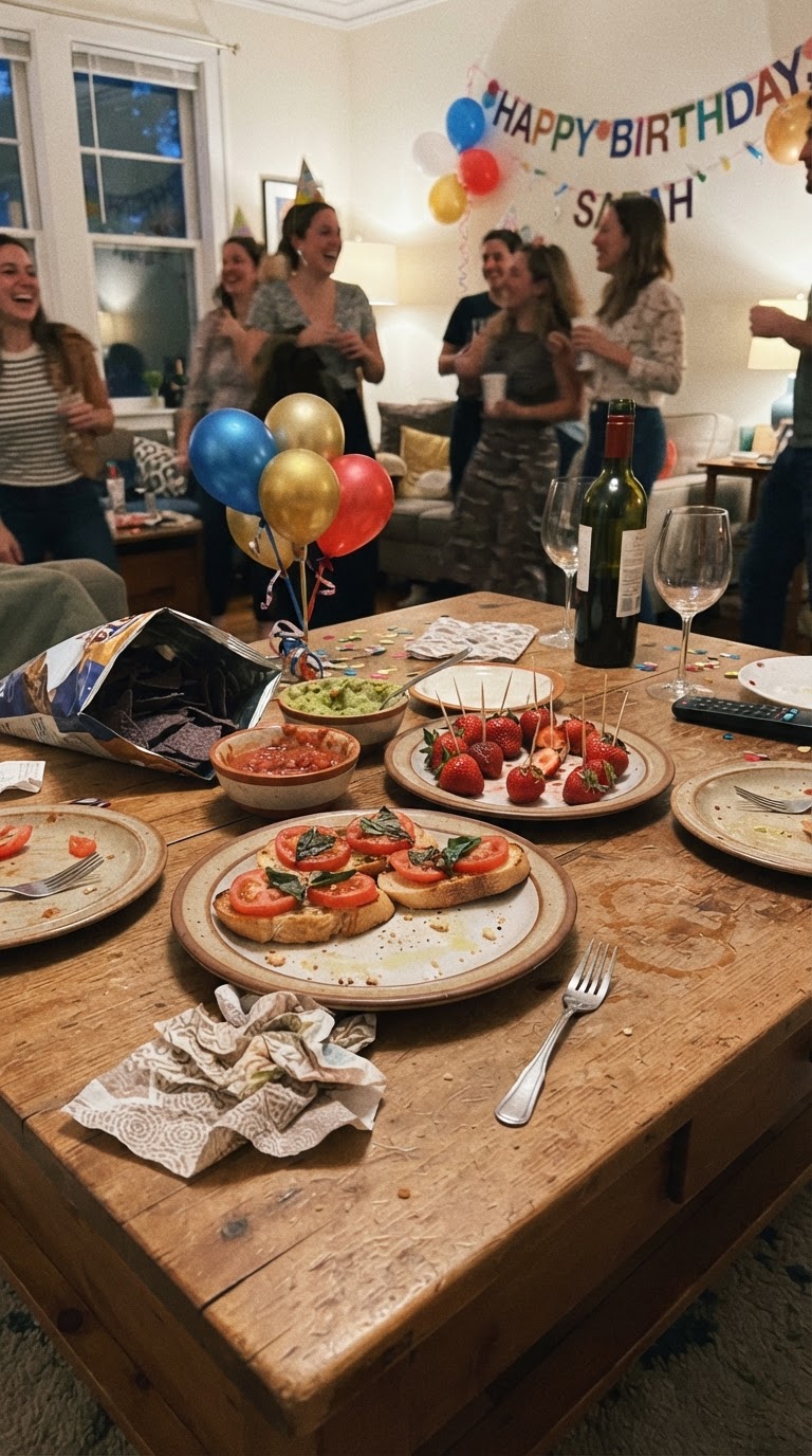 6. Buffet Temático de Comidas Vermelhas