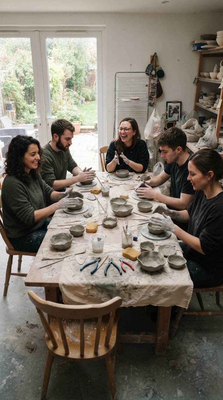 4. A Oficina de Cerâmica Primitiva à Mesa