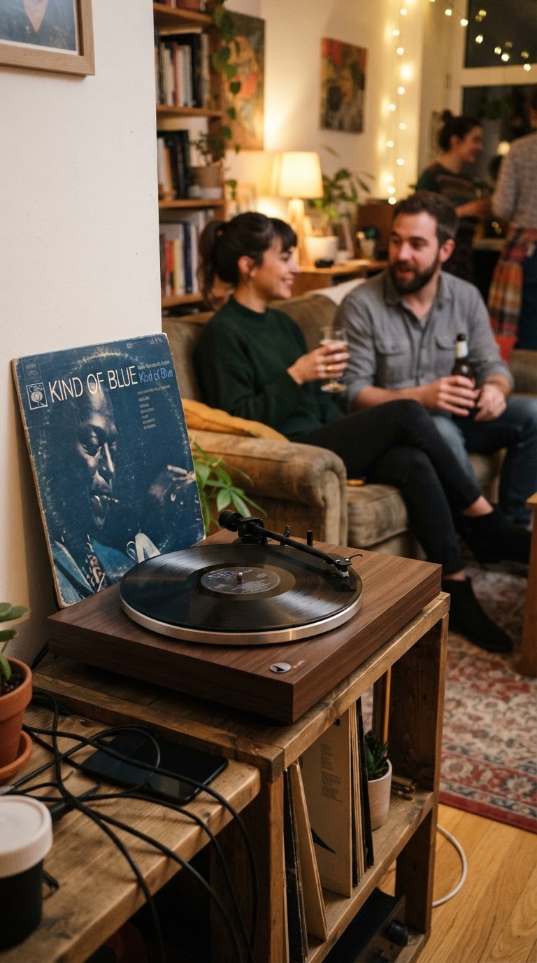10. A playlist ambiental com curadoria focada em jazz clássico e bossa nova
