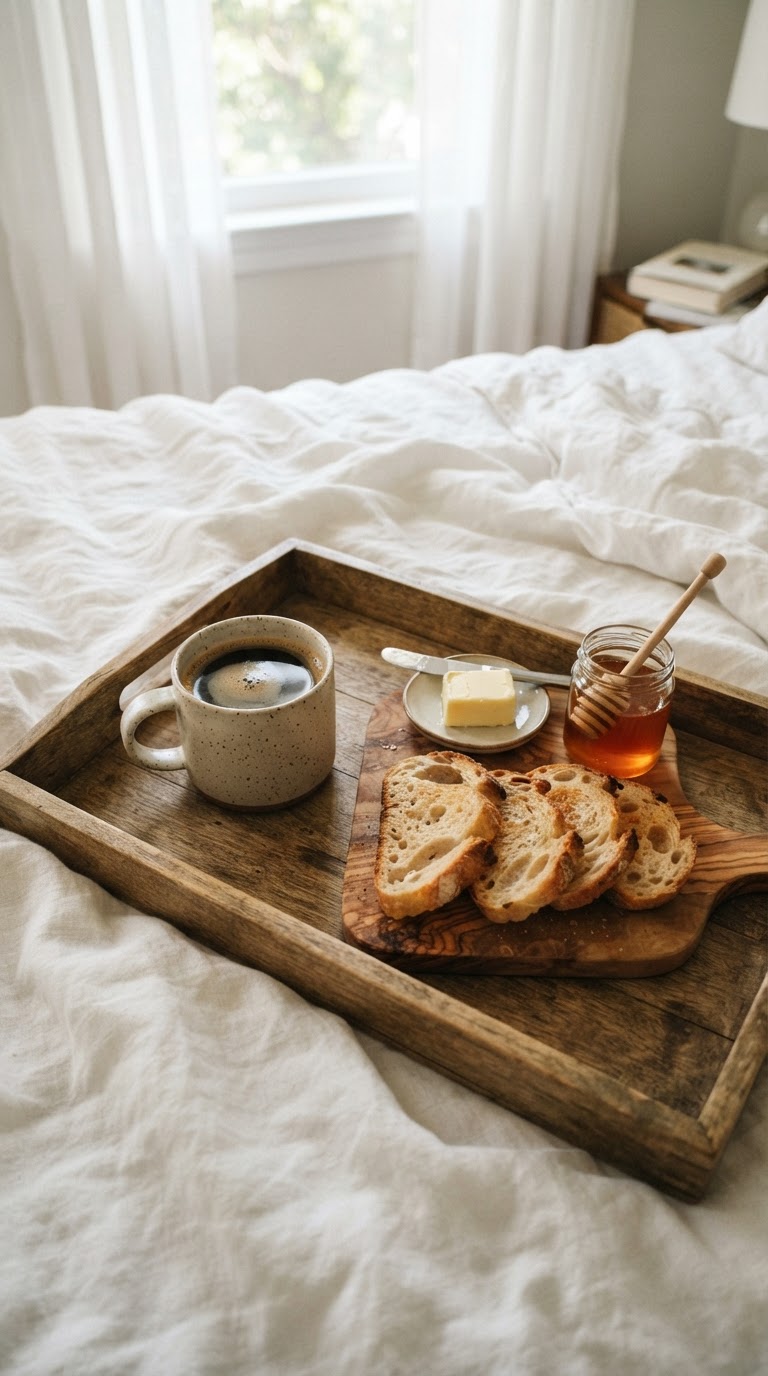 12. O ritual de café da manhã tardio surpresa com curadoria de grãos especiais e pães artesanais