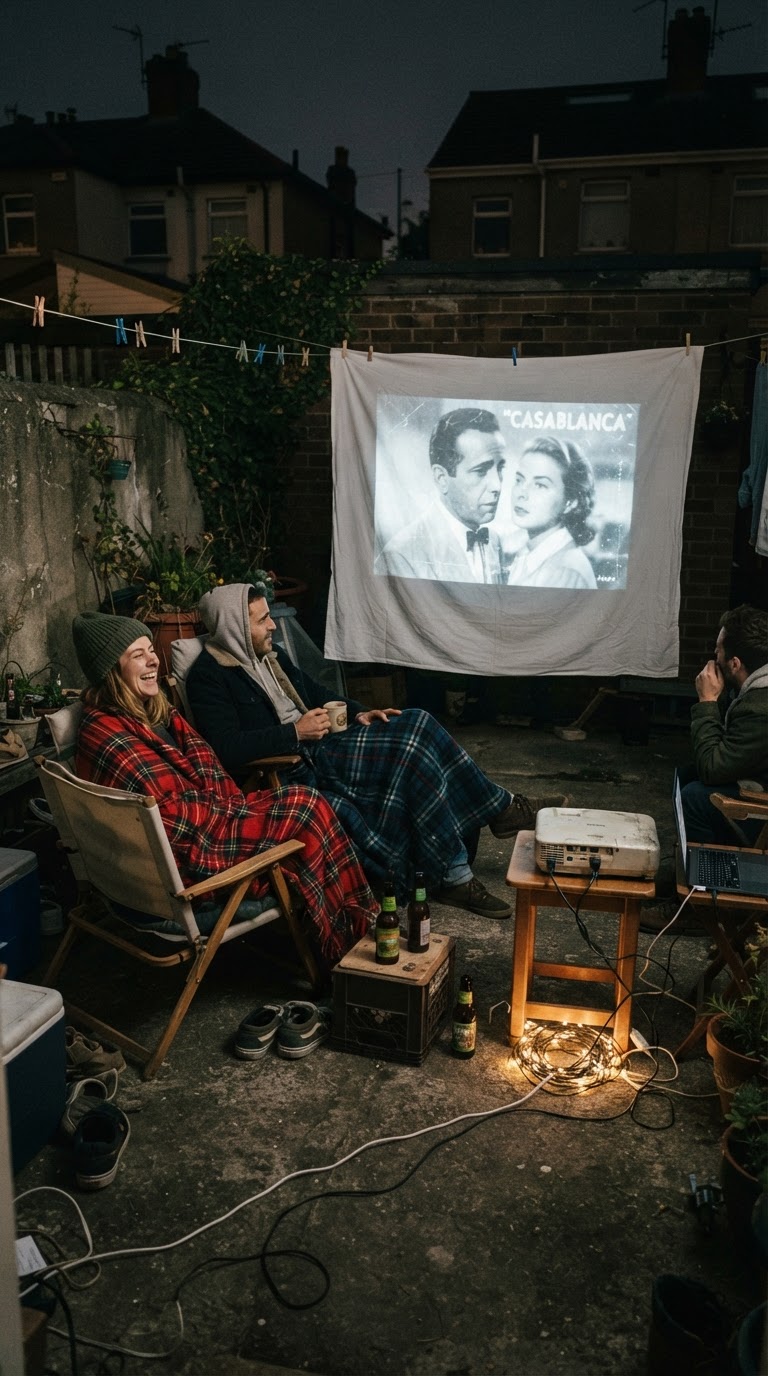 10. O cinema privativo de calçada com documentário biográfico