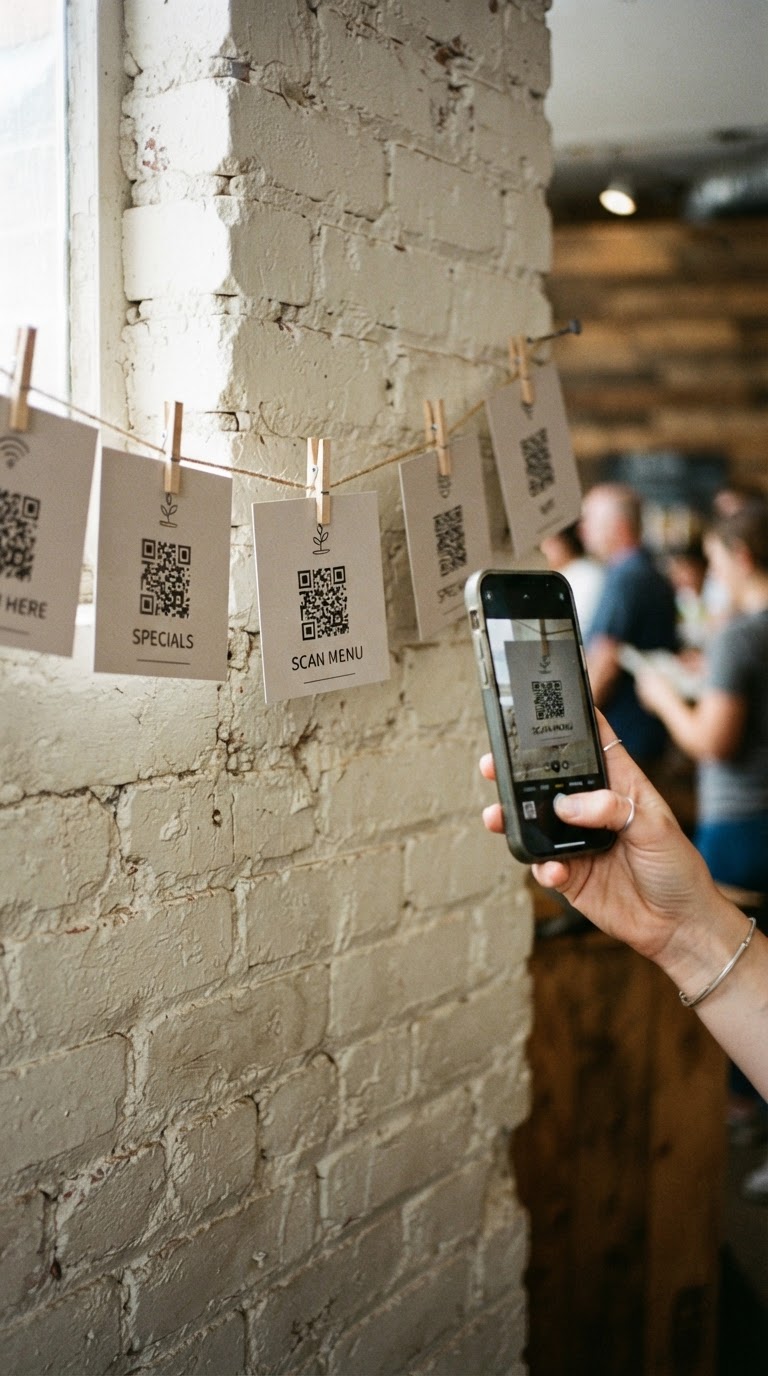 6. O varal de recados em áudio acessíveis por QR Code personalizados
