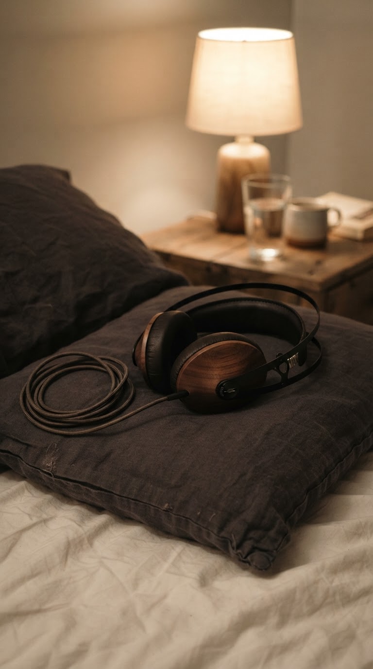 O concerto acústico privado transmitido ao vivo por fone de ouvido de alta definição