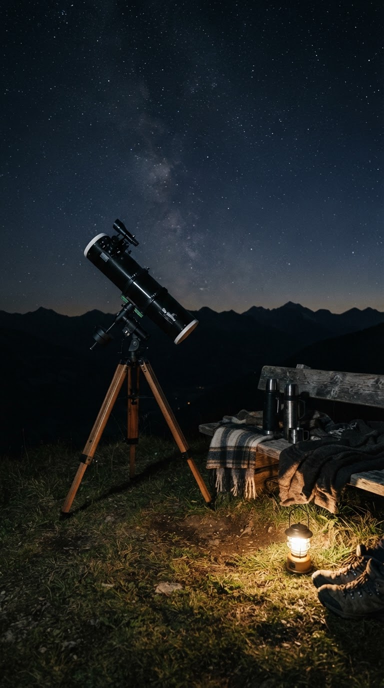 5. O Encontro de Astronomia Prática com Telescópio no Mirante Privado