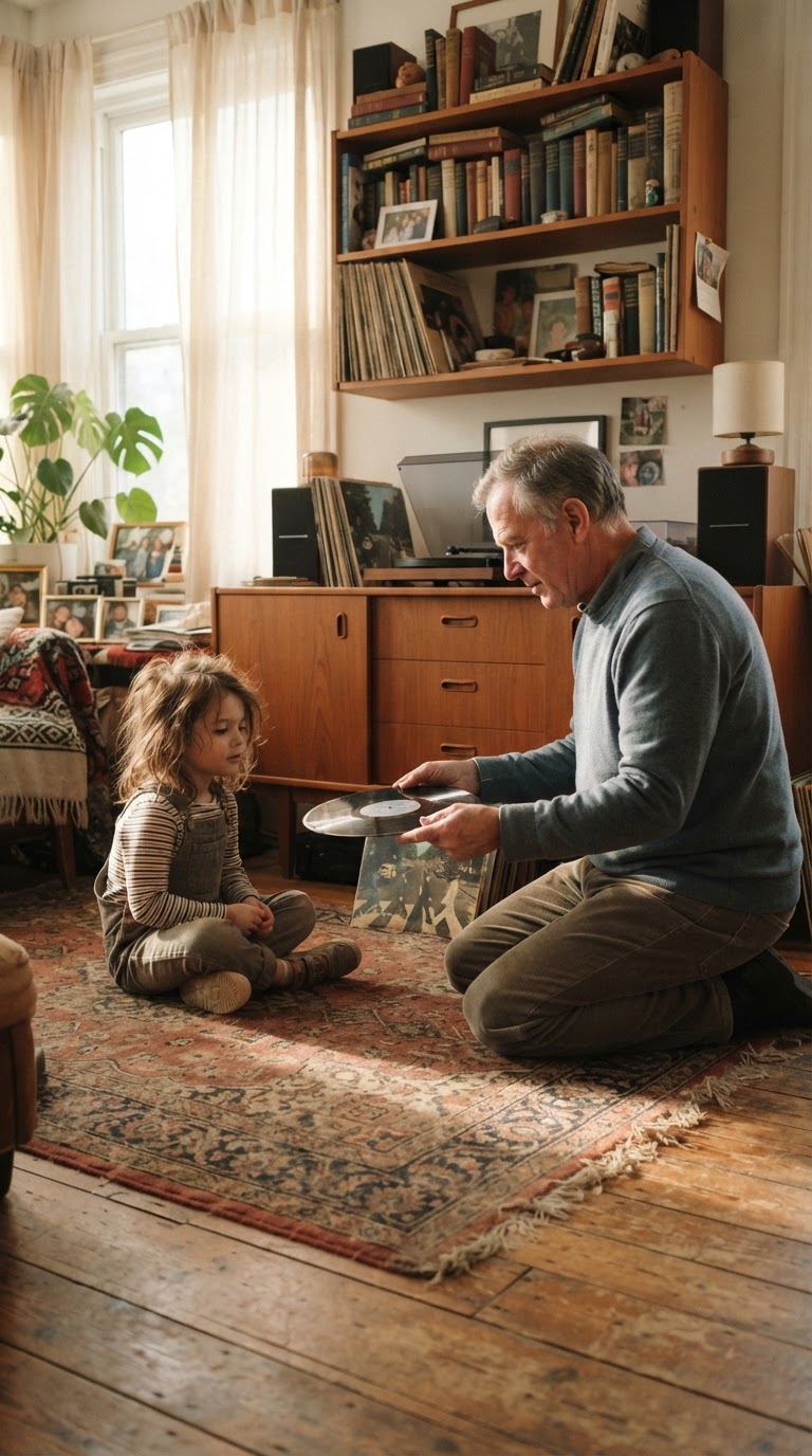 5. A Trilha Sonora de Vinil Digitalizada em Família