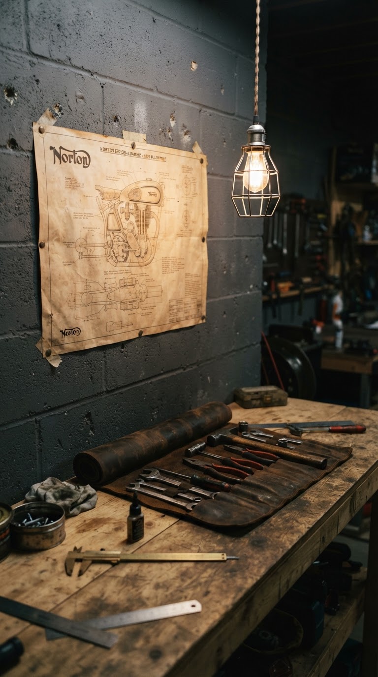 A Oficina Mecânica de Motos Customizadas