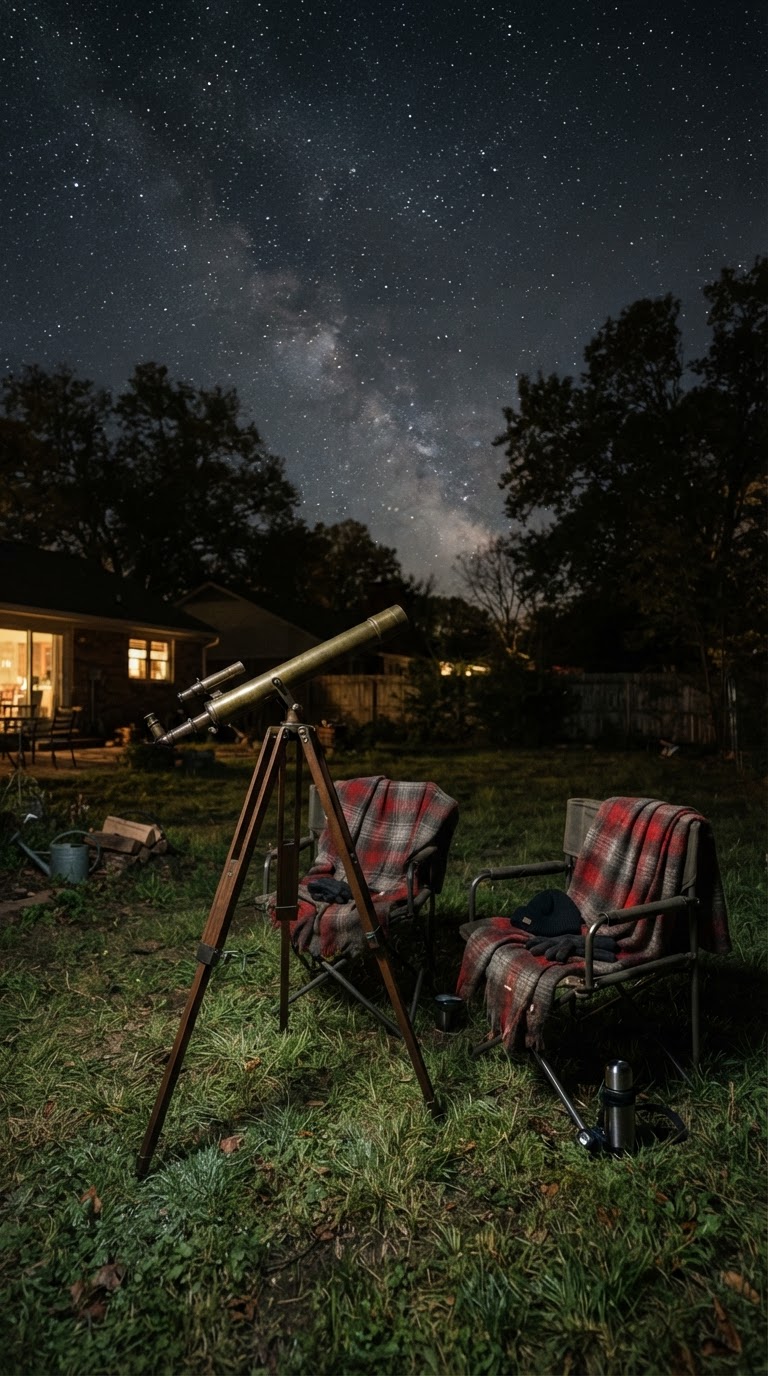 O Acampamento Noturno de Observação Lunar