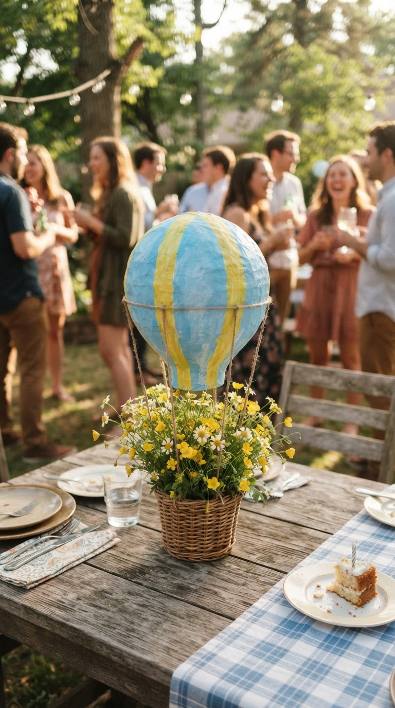 12 ideias de centro de mesa de aniversário Mundo Bita