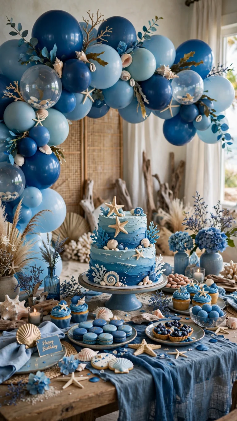 12 ideias de temas para festa de aniversário azul