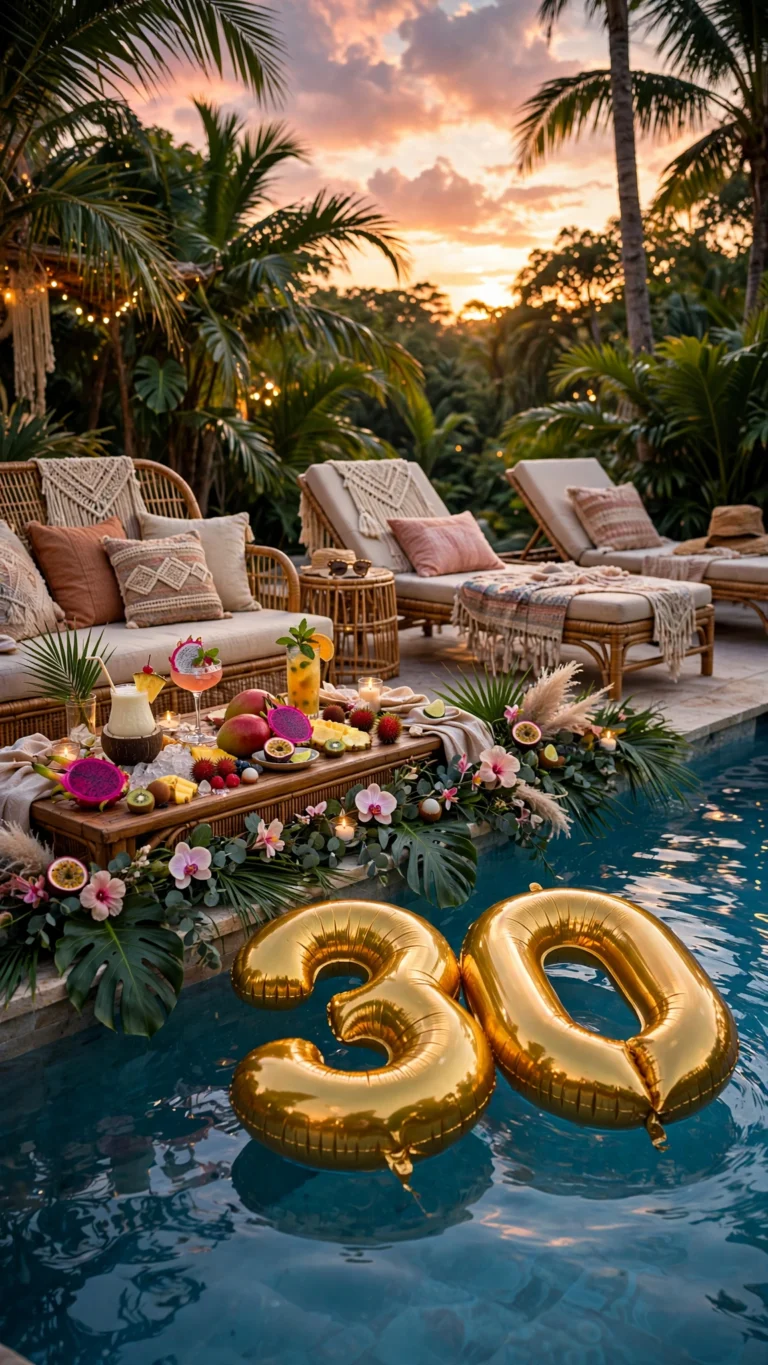 10 ideias de temas para festa de aniversário de 30 anos